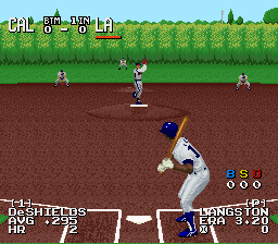 The Sporting News Baseball screenshot 4 for Super Nintendo